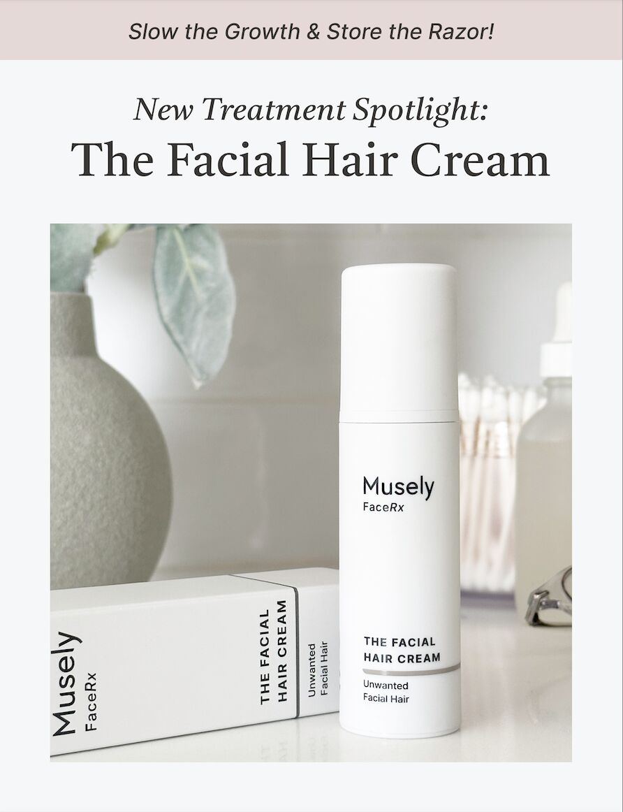 Ditch the Razor with the NEW Facial Hair Cream 🤩 Musely